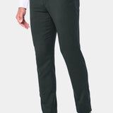 Olive Green Sharkskin 2 Button Suit