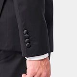 Classic Black Shawl Lapel 1 Button Tuxedo