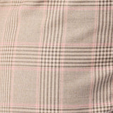Tan and Pink Plaid 3 Piece Suit
