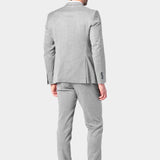 Gray Sharkskin 2 Button Suit