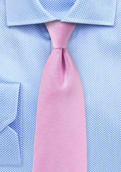 Carnation MicroTexture Necktie