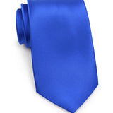 Marine Blue Solid Necktie