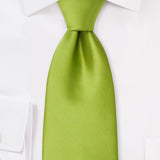 Green Apple Solid Necktie