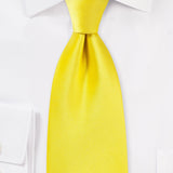 Canary Solid Necktie