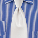 Ivory Small Texture Necktie
