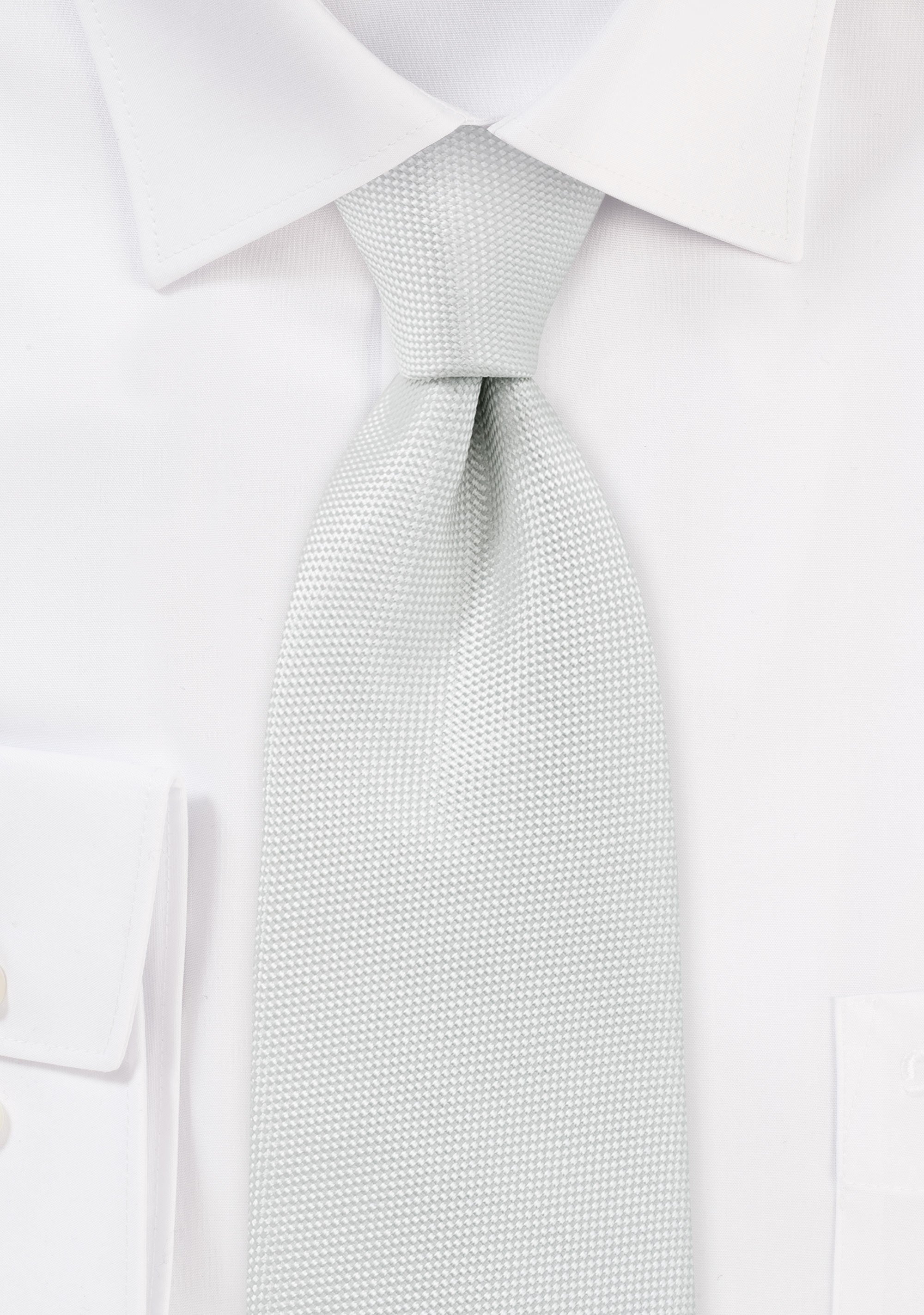 Ivory MicroTexture Necktie