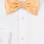 Peach Apricot Solid Bowtie - MenSuits