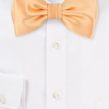 Peach Apricot Solid Bowtie - MenSuits