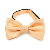 Peach Apricot Solid Bowtie - MenSuits