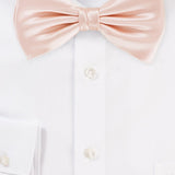 Peach Blush Solid Bowtie - MenSuits