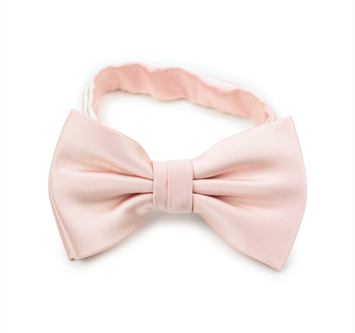 Peach Blush Solid Bowtie - MenSuits
