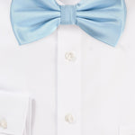 Powder Blue Solid Bowtie - MenSuits