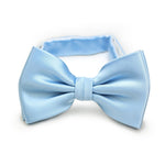 Powder Blue Solid Bowtie - MenSuits