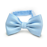 Powder Blue Solid Bowtie - MenSuits