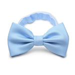 Sky Blue MicroTexture Bowtie - MenSuits