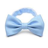 Sky Blue MicroTexture Bowtie - MenSuits