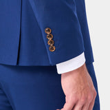 Medium Blue 2 Button Suit