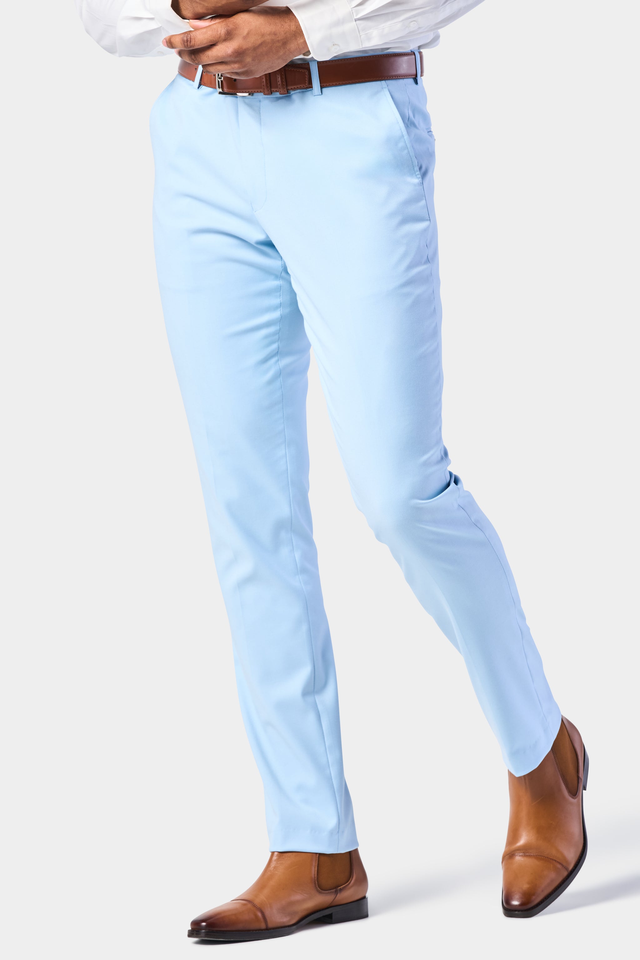 light blue dress pants outfit Light Blue Dress Pants Outfit Ideas for Men