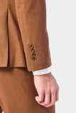 Rust Brown Flannel 3 Piece Suit