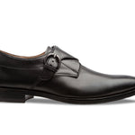 Black Monk Strap Shoes - MenSuits