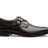 Black Monk Strap Shoes - MenSuits