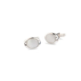 Bold Silver Cufflinks - MenSuits