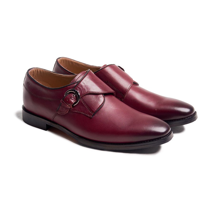 Bordeaux Monk Strap - MenSuits