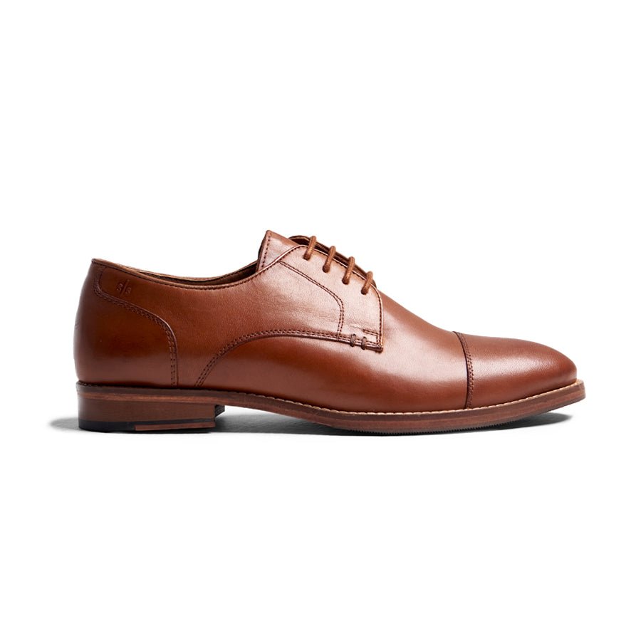 British Tan Captoe Shoes - MenSuits