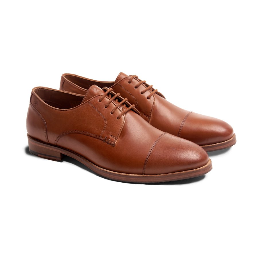 British Tan Captoe Shoes - MenSuits