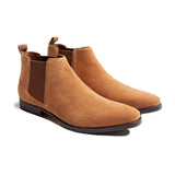 Camel Suede Chelsea Boot - MenSuits