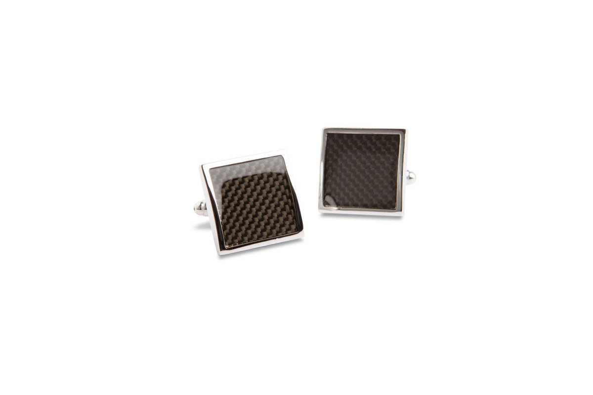 Carbon Fiber Cufflinks - MenSuits