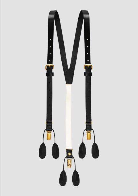 Leather Suspenders - MenSuits