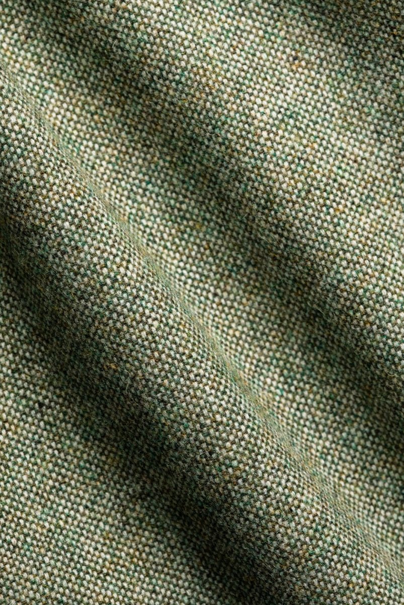 Light Green Tweed 3 Piece Suit - MenSuits