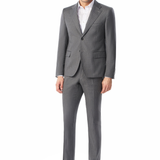 Classic Gray Pinstripe 2-Button Suit