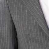 Classic Gray Pinstripe 2-Button Suit