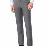 Classic Gray Pinstripe 2-Button Suit
