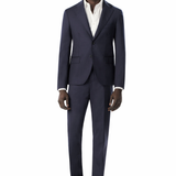 Classic Navy Pinstripe 2-Button Suit
