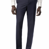 Classic Navy Pinstripe 2-Button Suit