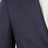 Classic Navy Pinstripe 2-Button Suit