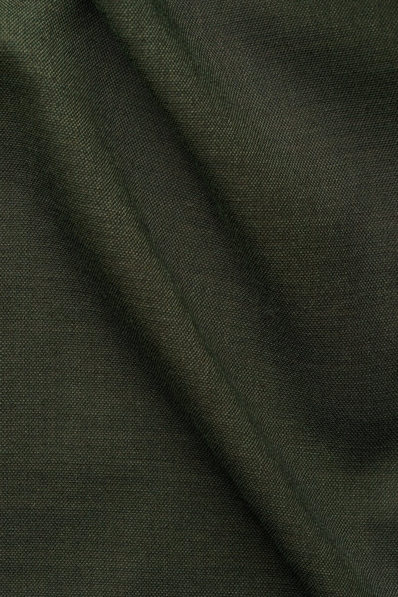 Olive Green Sharkskin 2 Button Suit - MenSuits