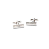 Patterned Bar Cufflinks - MenSuits