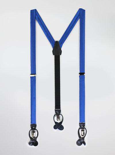 Solid Satin Suspenders - MenSuits