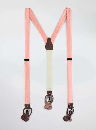 Solid Satin Suspenders - MenSuits