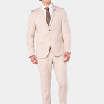 Tan 2 Button Suit - MenSuits