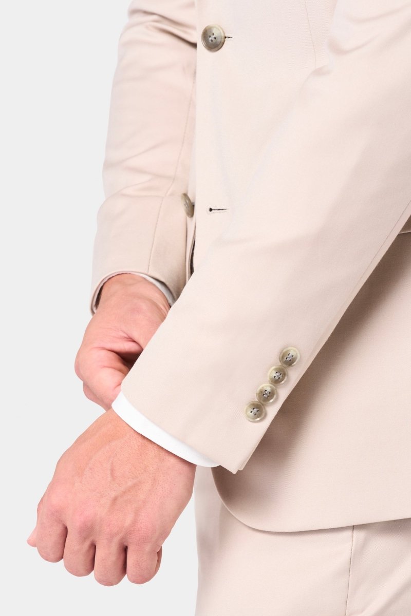 Tan 2 Button Suit - MenSuits