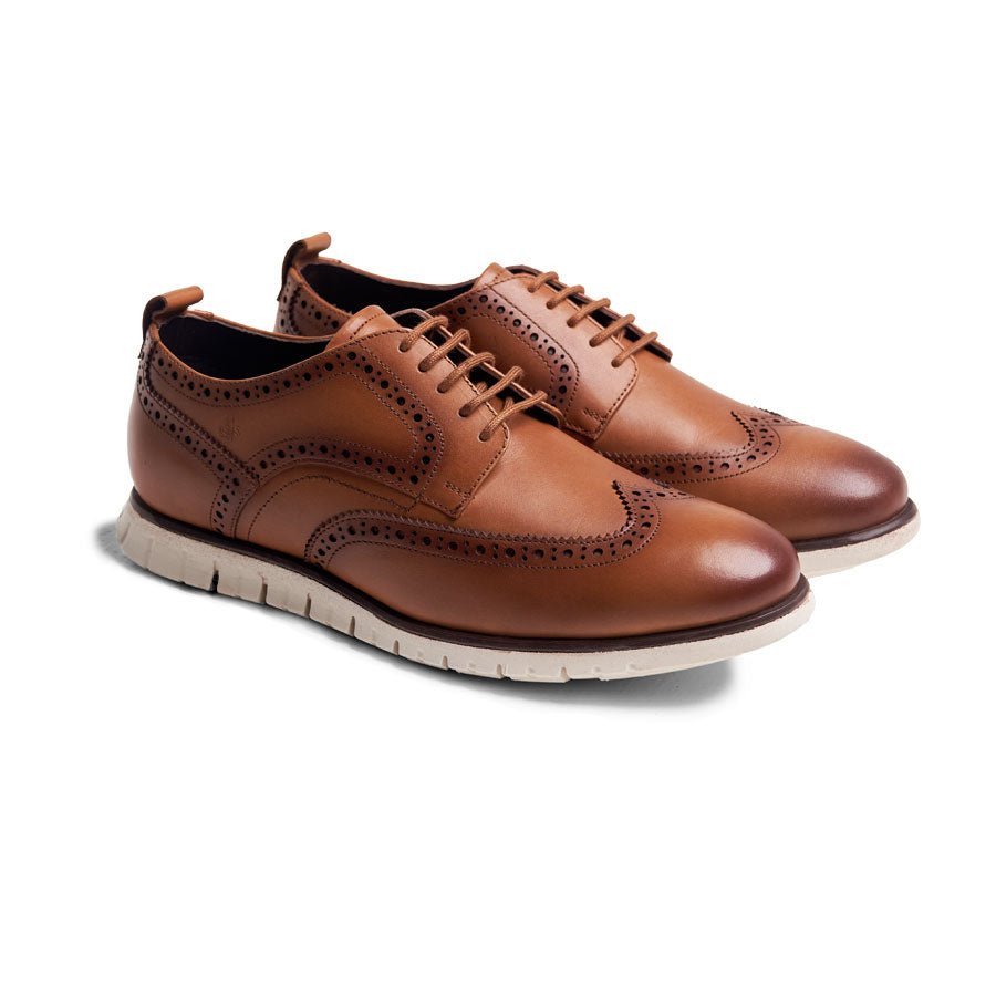 Tan Luxe Wing Tip - MenSuits