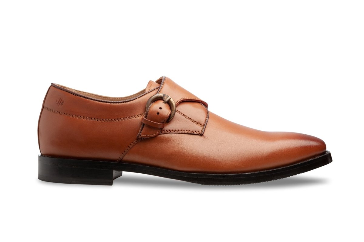 Tan Monk Strap - MenSuits