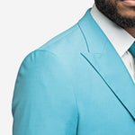 Turquoise 2 Button Suit - MenSuits