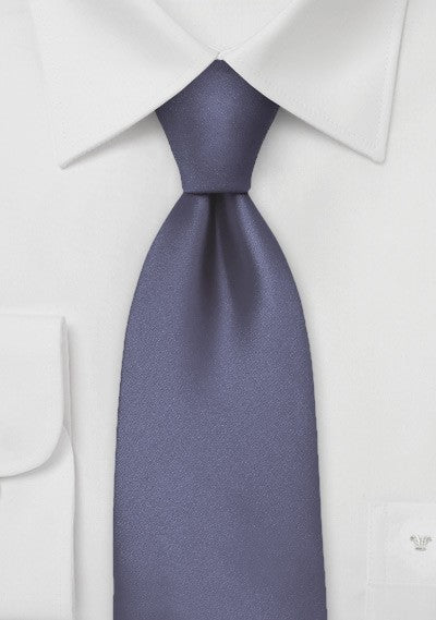 Deep Plum Solid Necktie