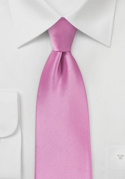 Bougainvillea Solid Necktie